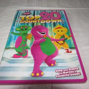 BARNEY TOP 20 COUNTDOWN DVD~Sing and Dance to Barney’s Favorite Songs~Tested